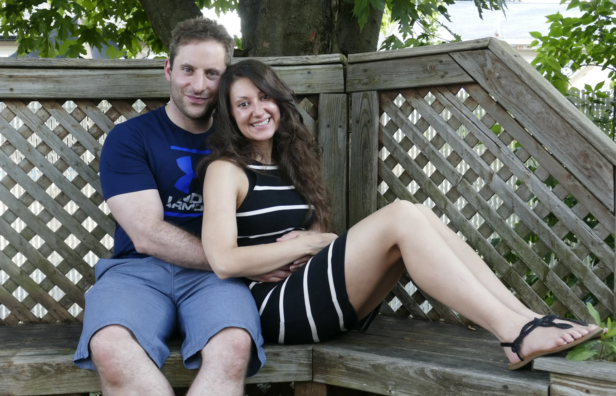 Photo de Maxime et Jenny-Jane, été 2019.